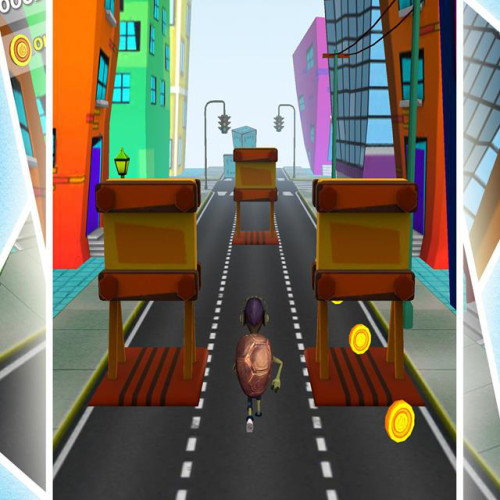 Turtle Hero Runner City Dash & Jump Adventure Escape 3D Free